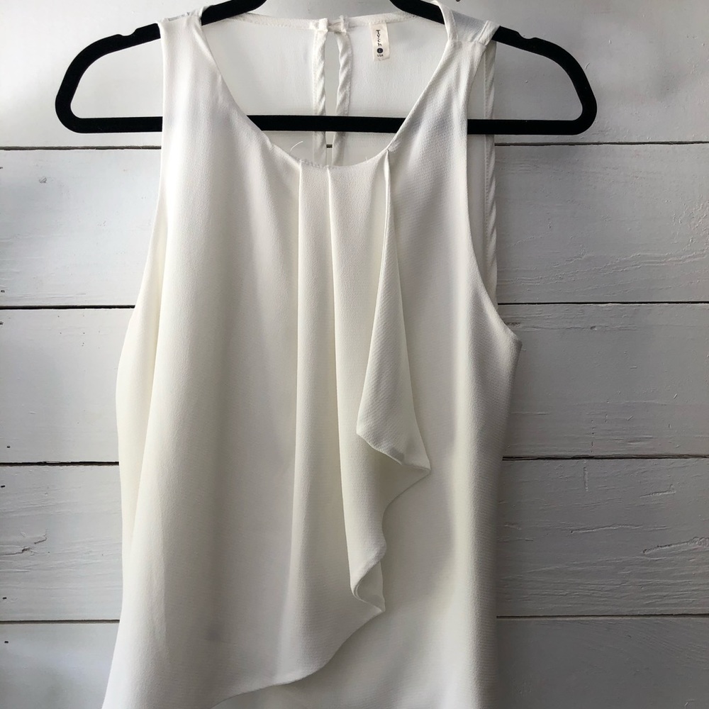 Flowy white blouse